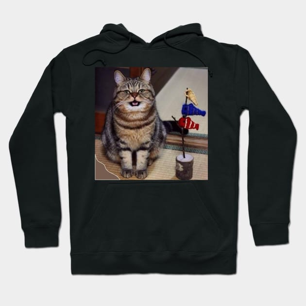 Brown cute cats Hoodie by kunasin